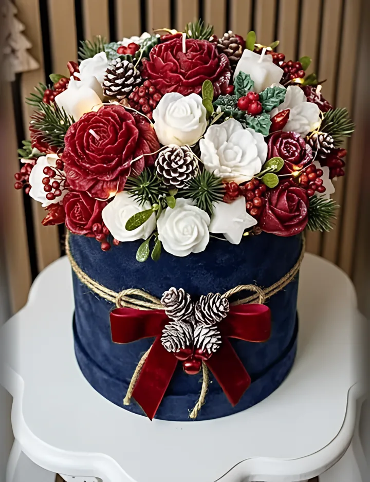 Mazzo, Navy kadife kutu
